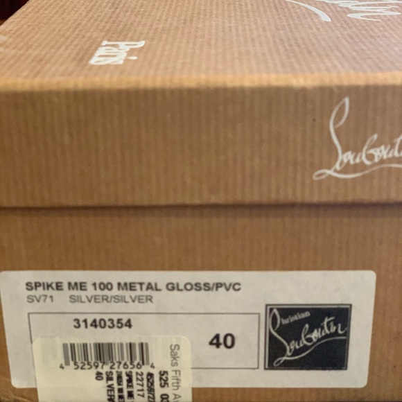 Christian Louboutin Authentic Spike Me Heels - Picture 5 of 5